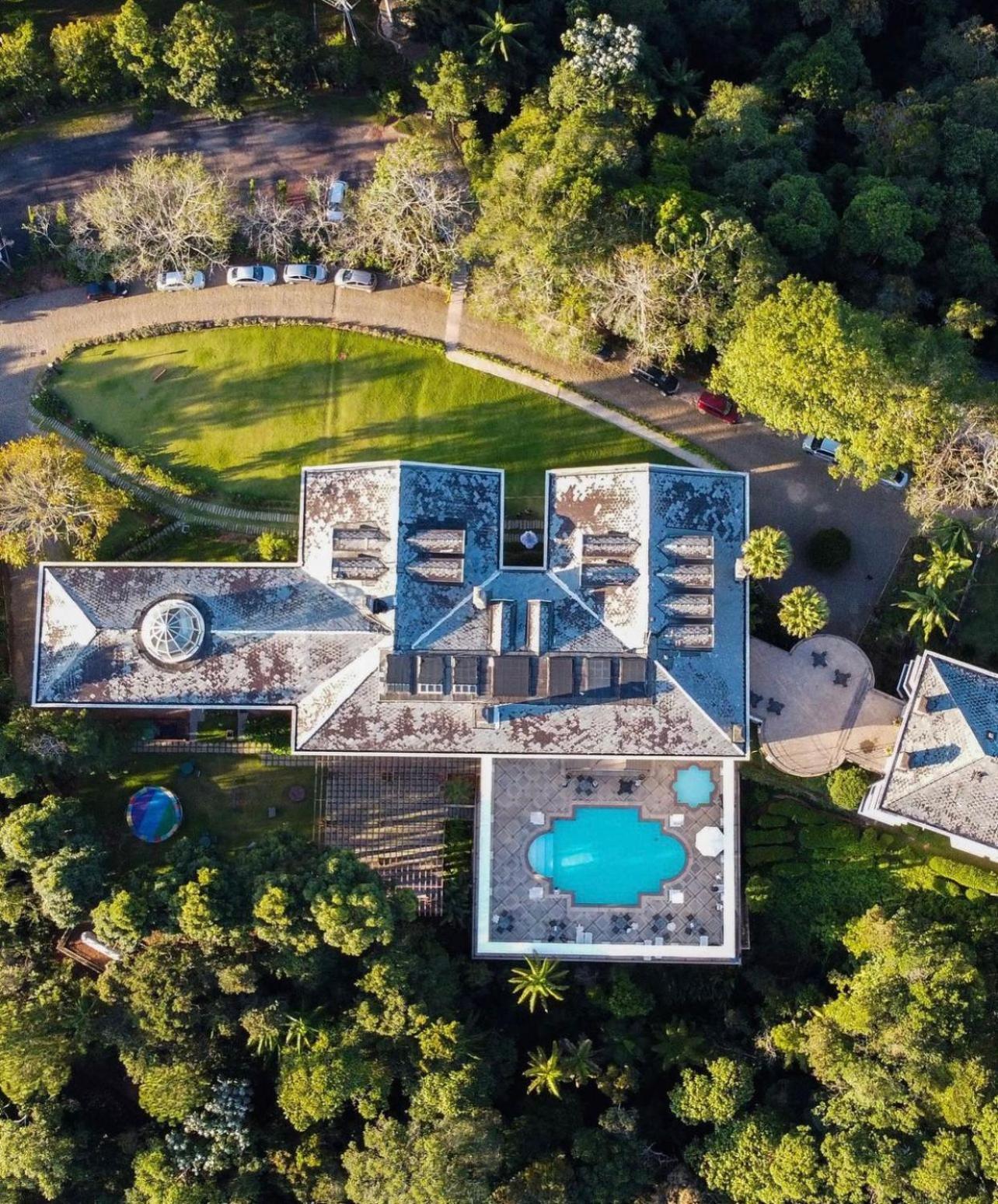 Aroso Paco Hotel Pedra Azul  Exterior foto Aerial view of the house